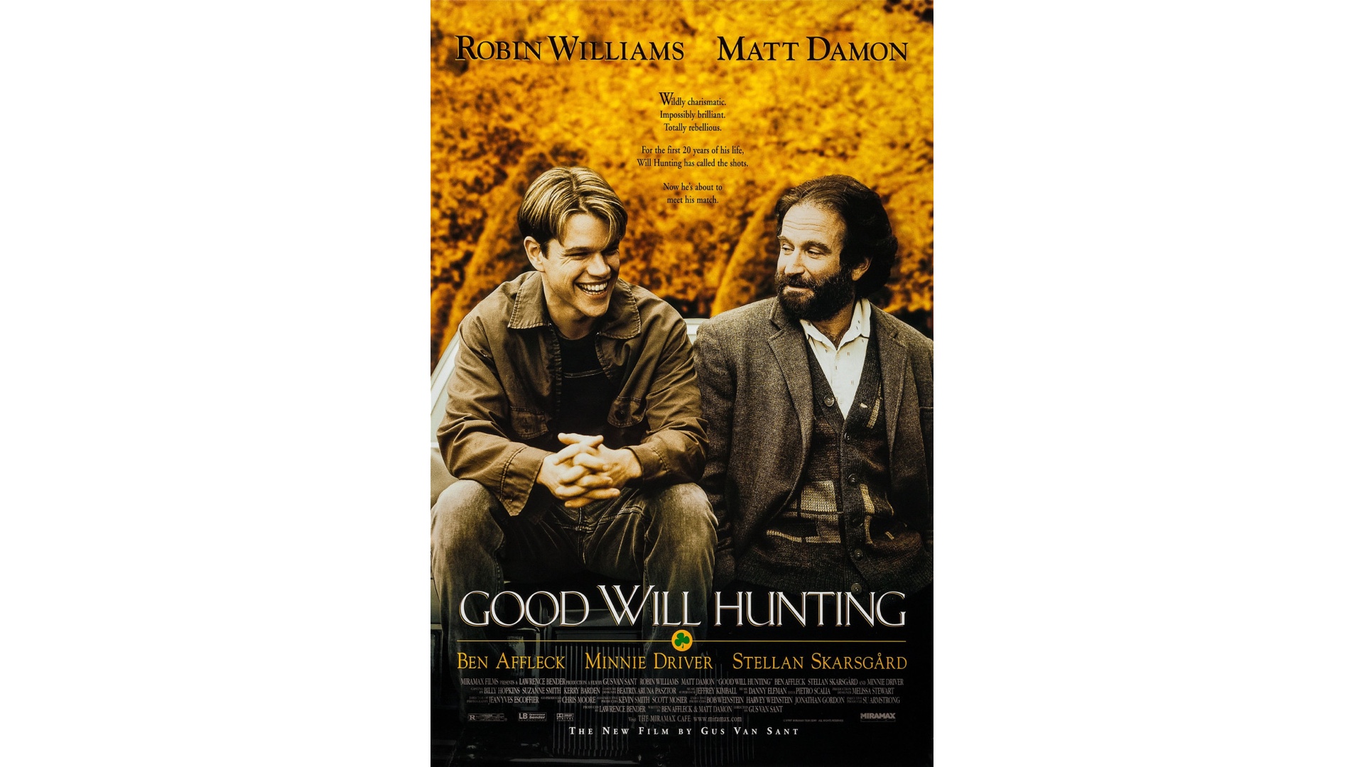 Póster de la película "Good Will Hunting (1997)