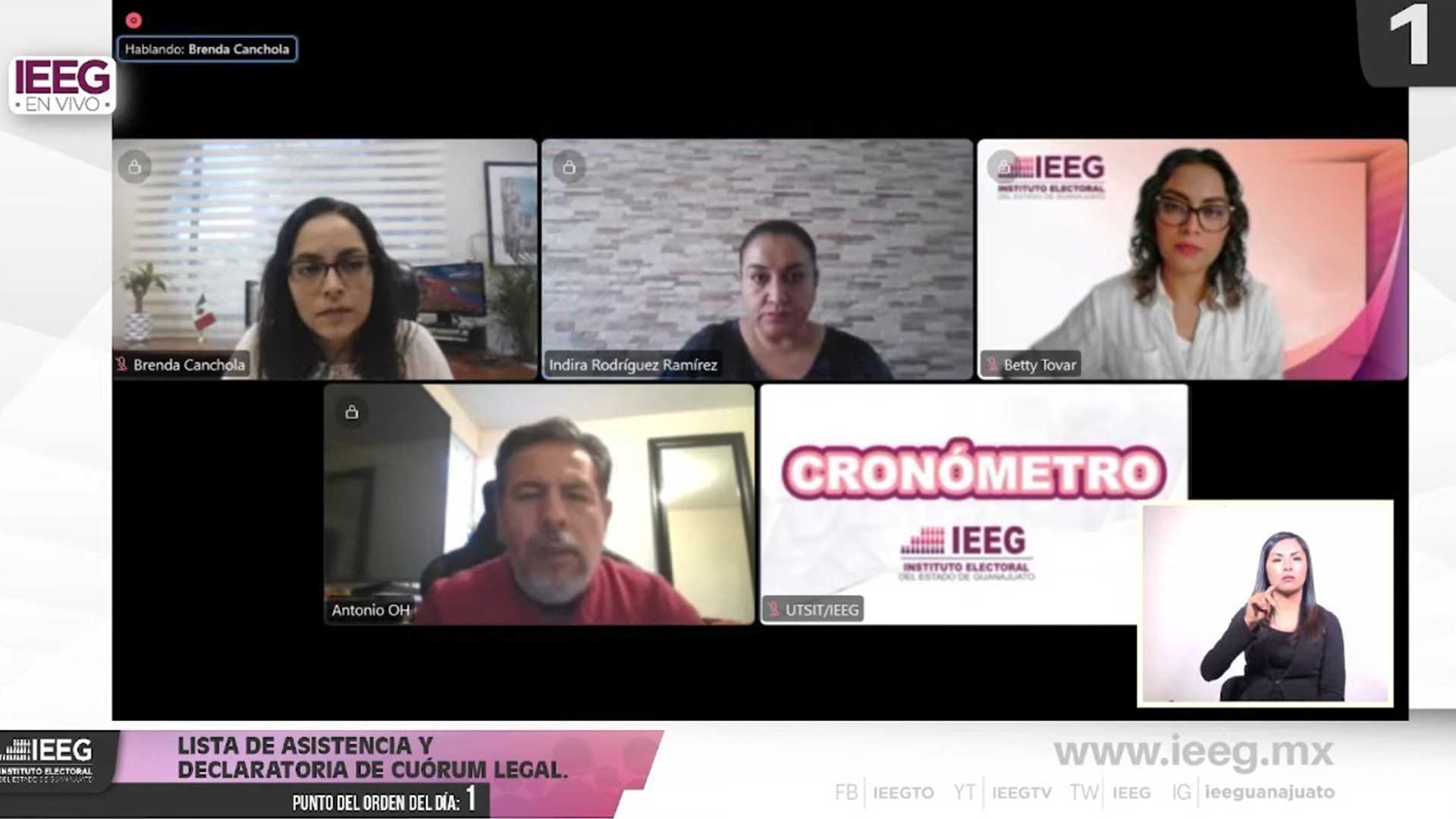 Foto: Especial Sesión de la Comisión de Participación Ciudadana