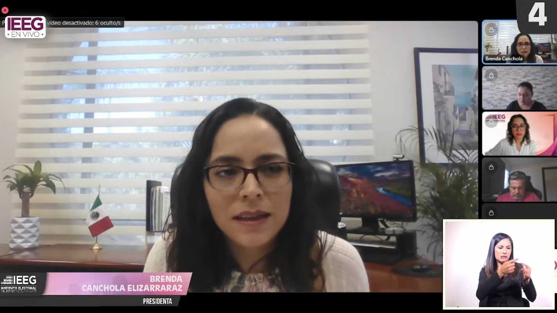 Foto: Especial Brenda Canchola, presidenta de la comisión