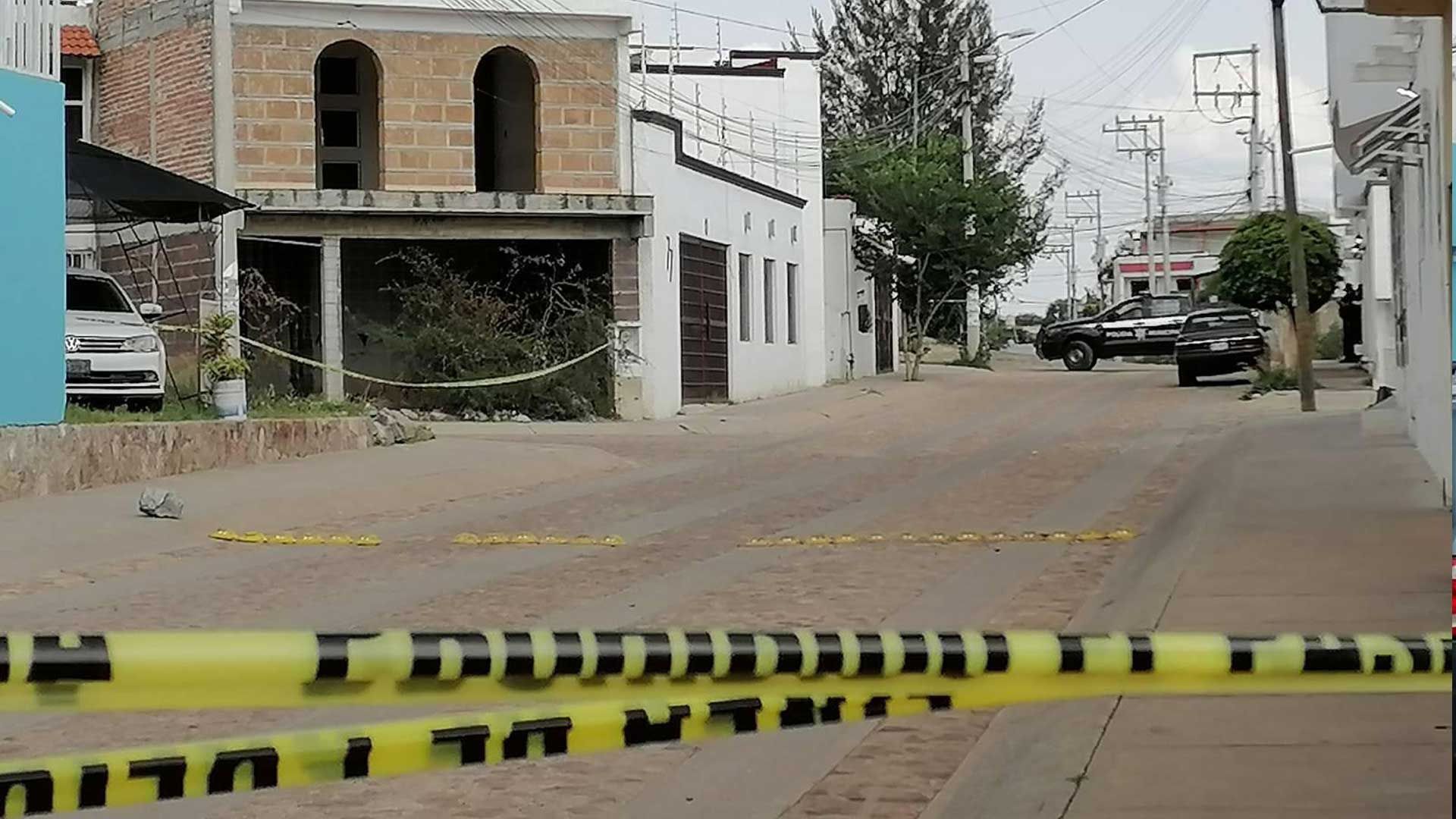 La calle donde ocurrieron los hechos.