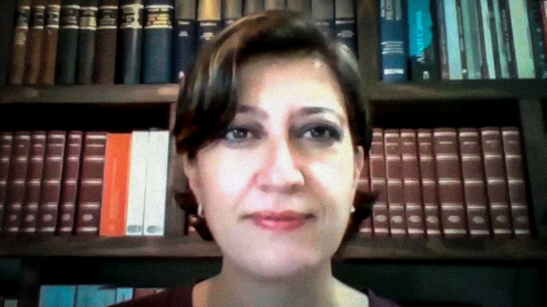 Cristina Márquez, presidenta de la comisión de Justicia en el Congreso local