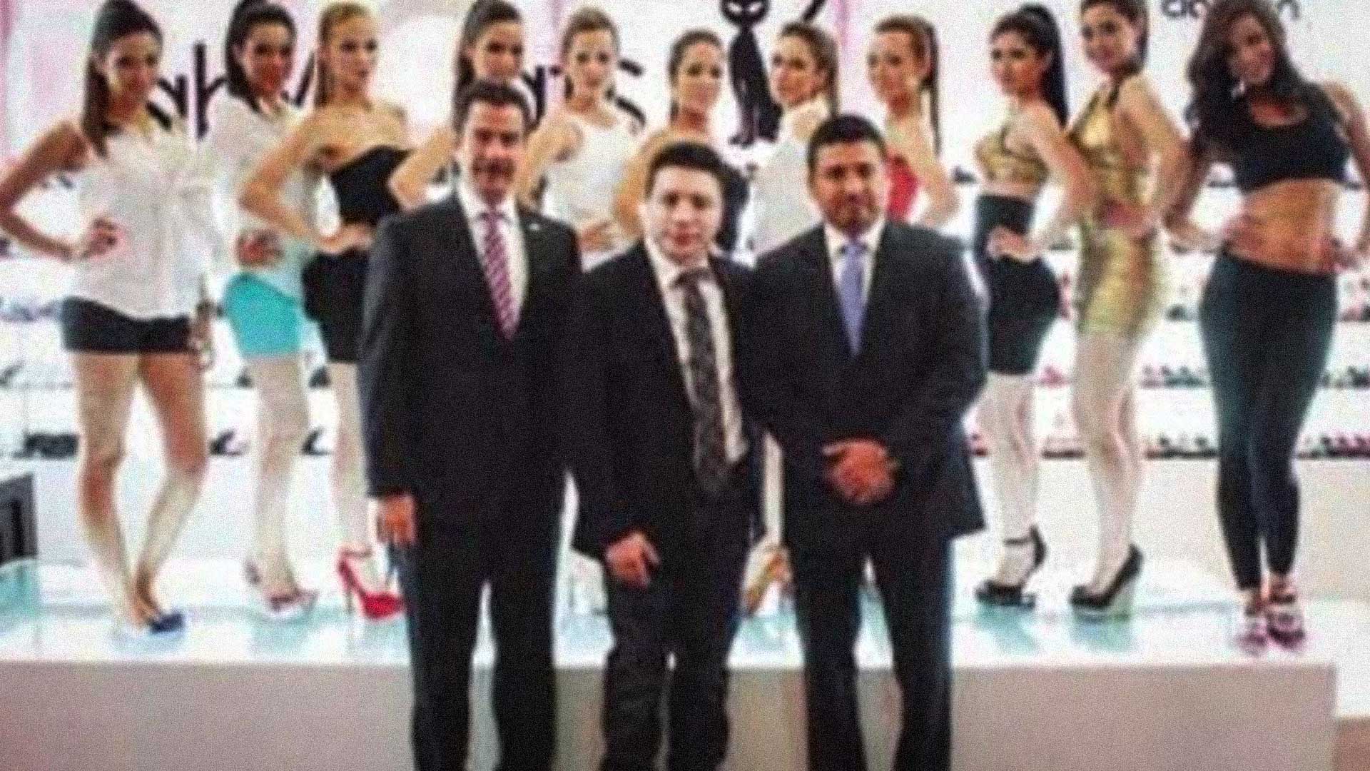 Alvar Cabeza de Vaca, Francisco González Espejel y Carlos Zamarripa. Foto: archivo.