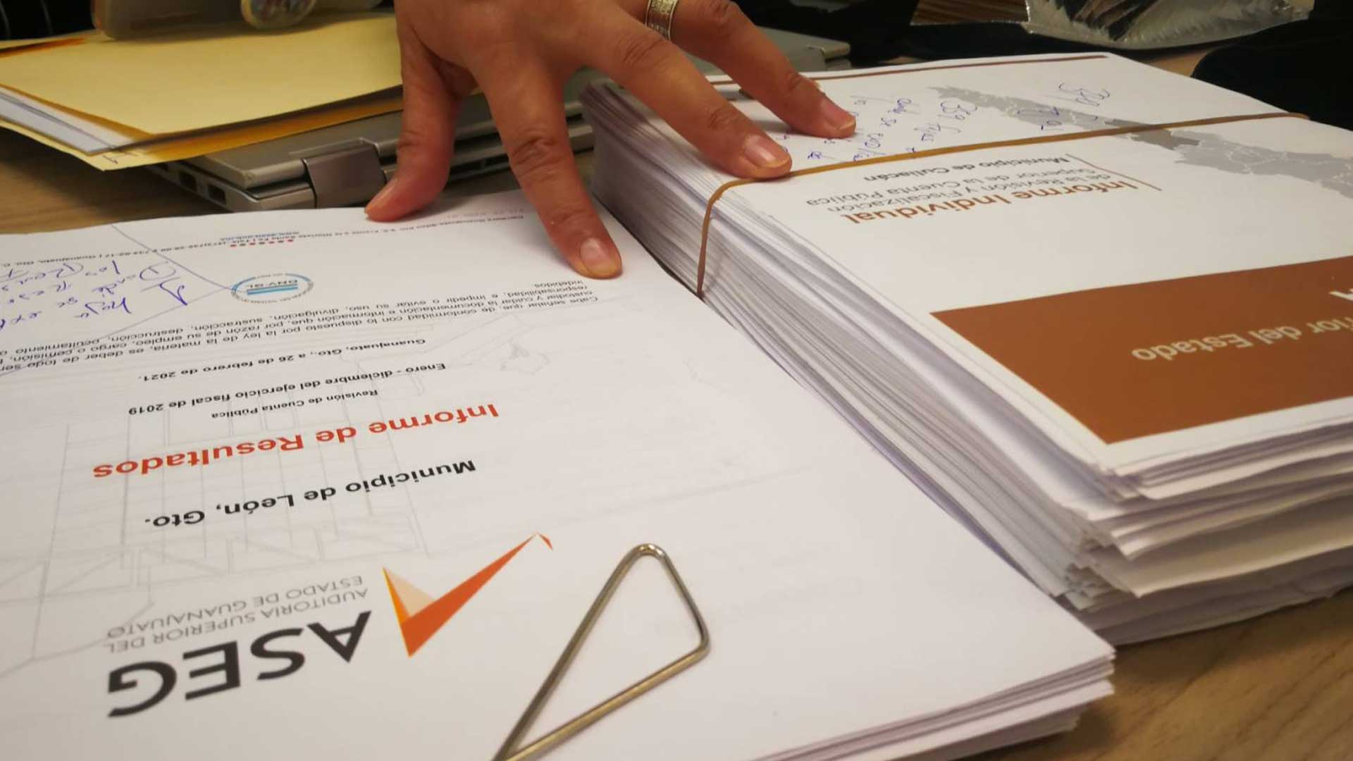 Foto: Yajaira Gasca expedientes de auditoria