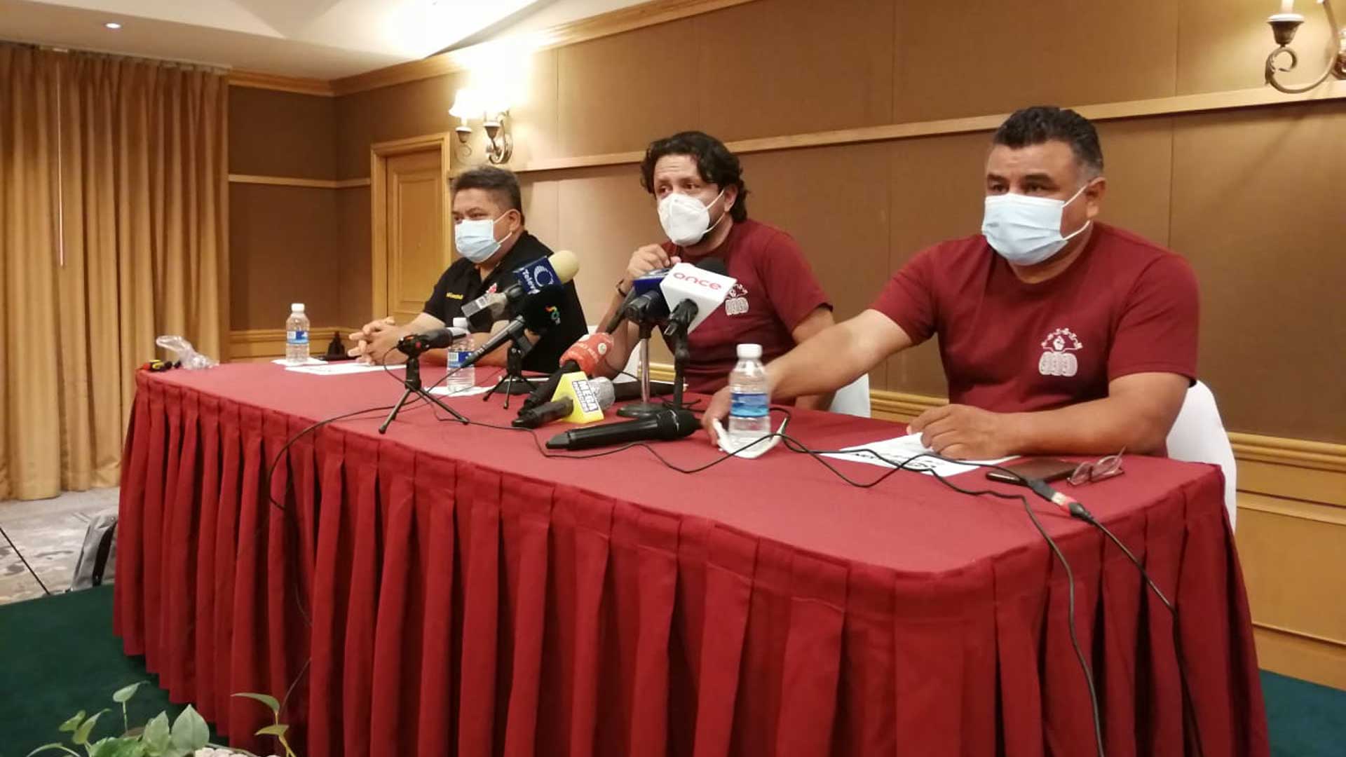 Rueda de prensa FESIIAAAN. Foto: Edith Domínguez