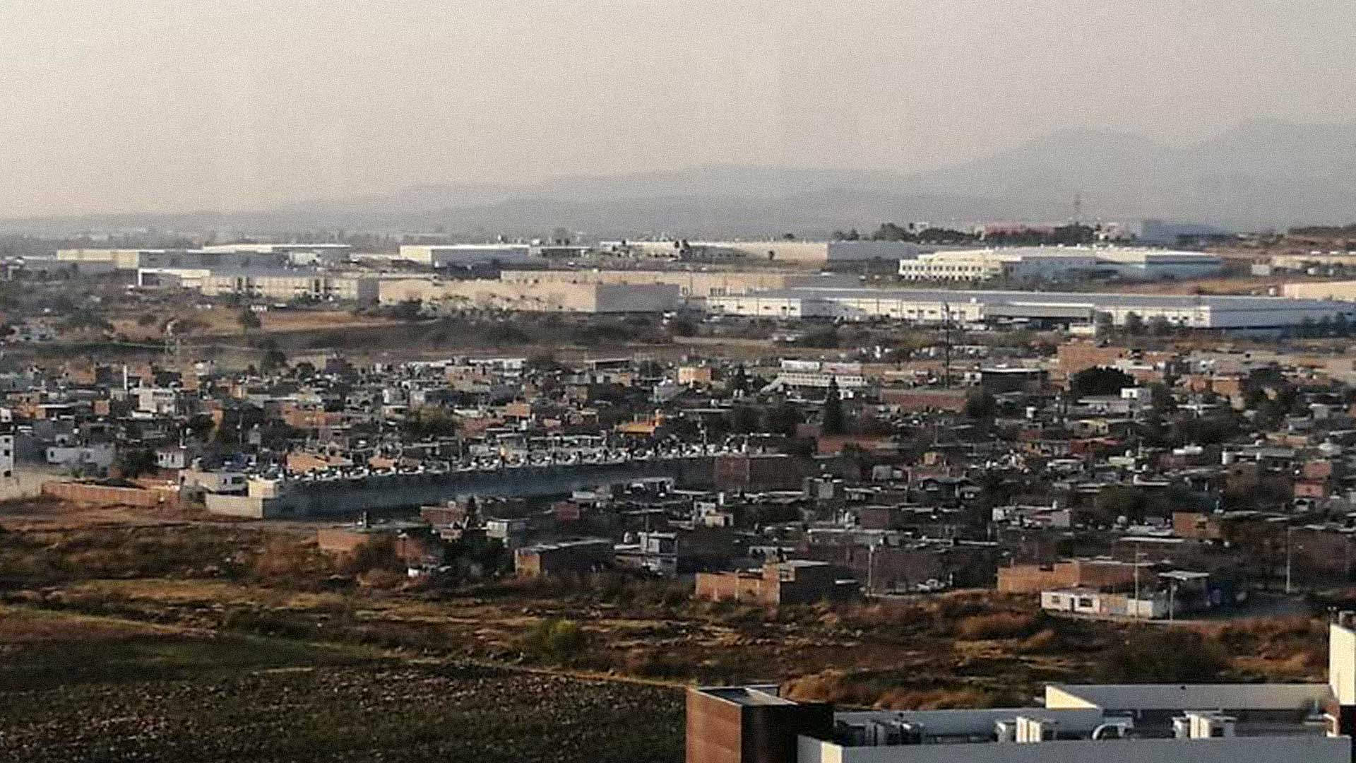 Planta de General Motors México en la carretera Guanajuato-Silao. Foto: Edith Domínguez