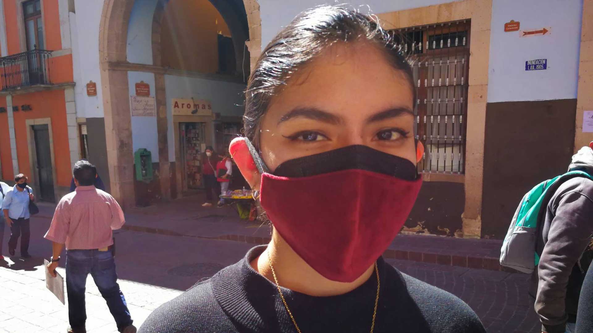 La regidora EstefanÍa Porras.