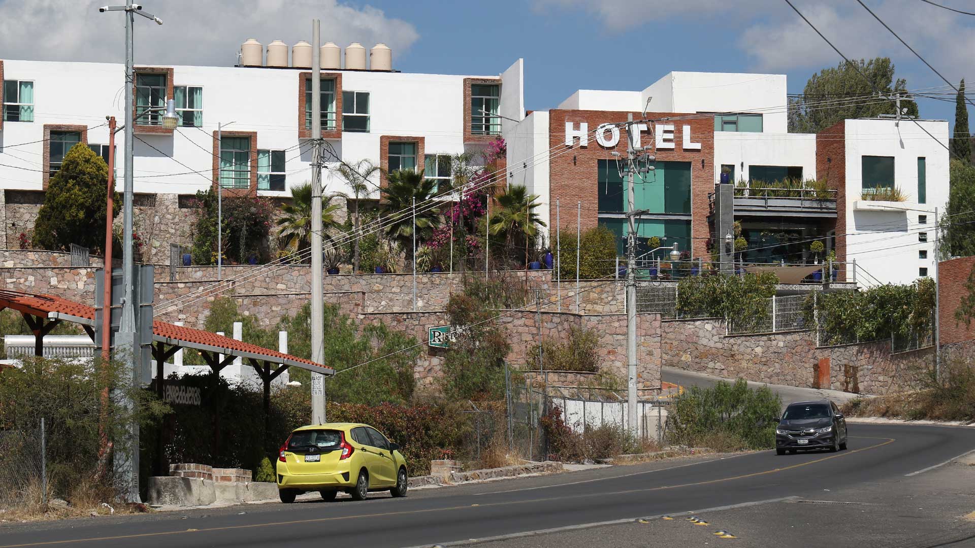 El hotel de Alejandro Navarro.