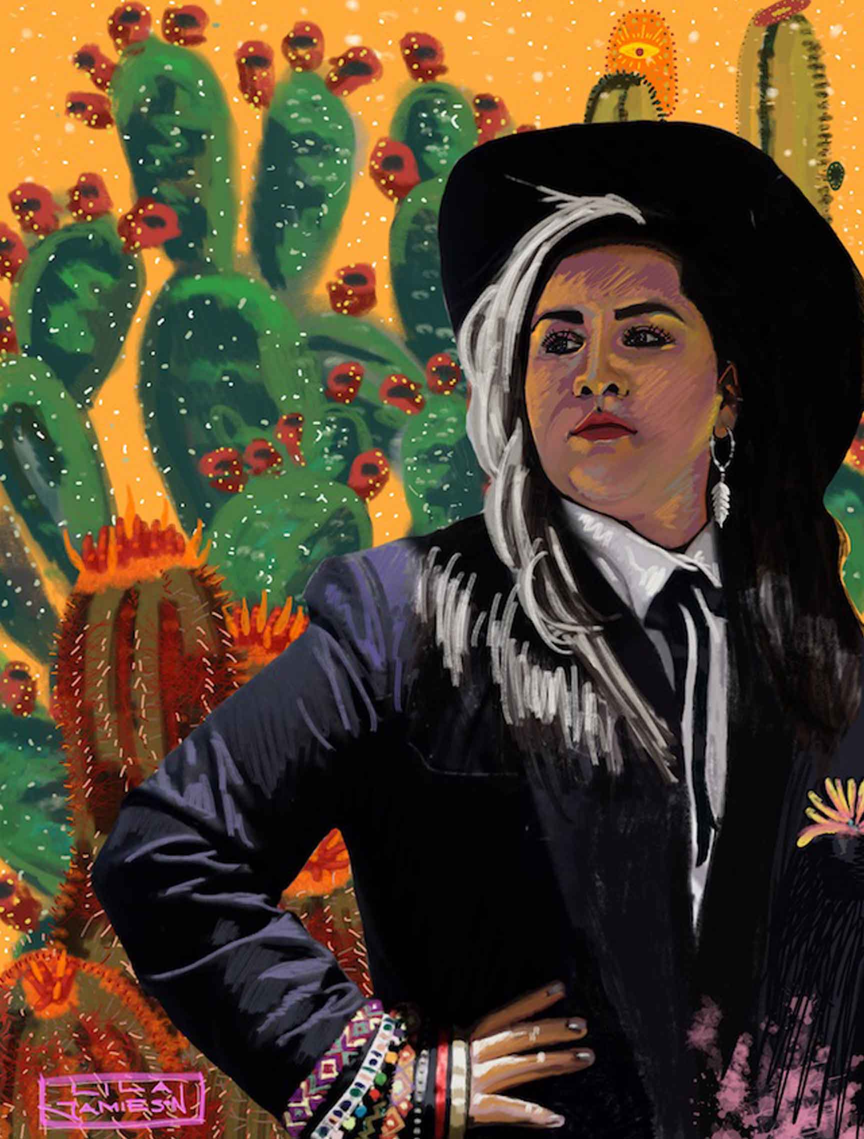 En mi búsqueda de coherencia mi obra está destinada a pedir justicia y a la erradicación de los feminicidios. Foto: Cortesía.