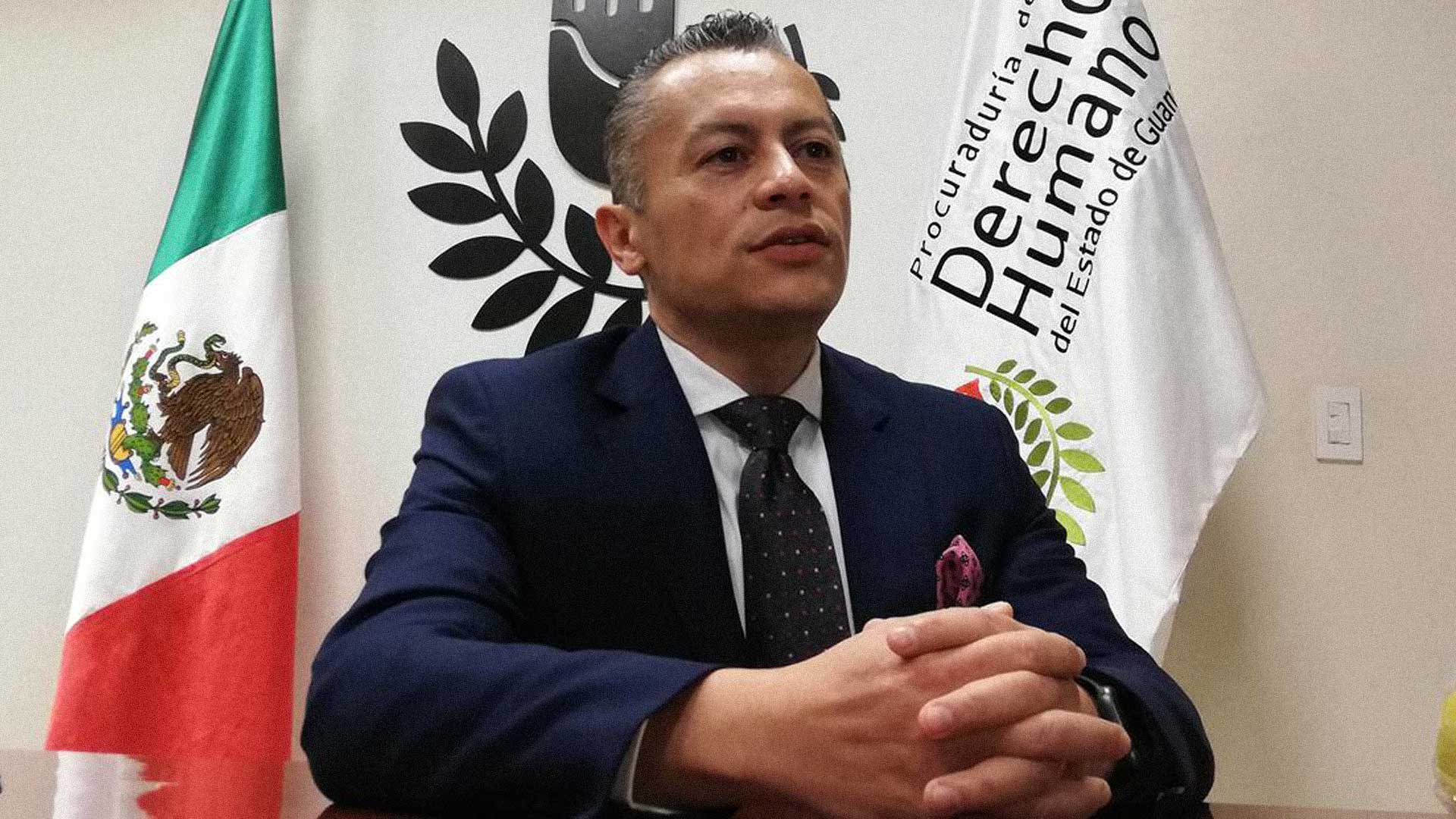 Vicente Esqueda, procurador de los derechos humanos en Guanajuato. foto: especial.