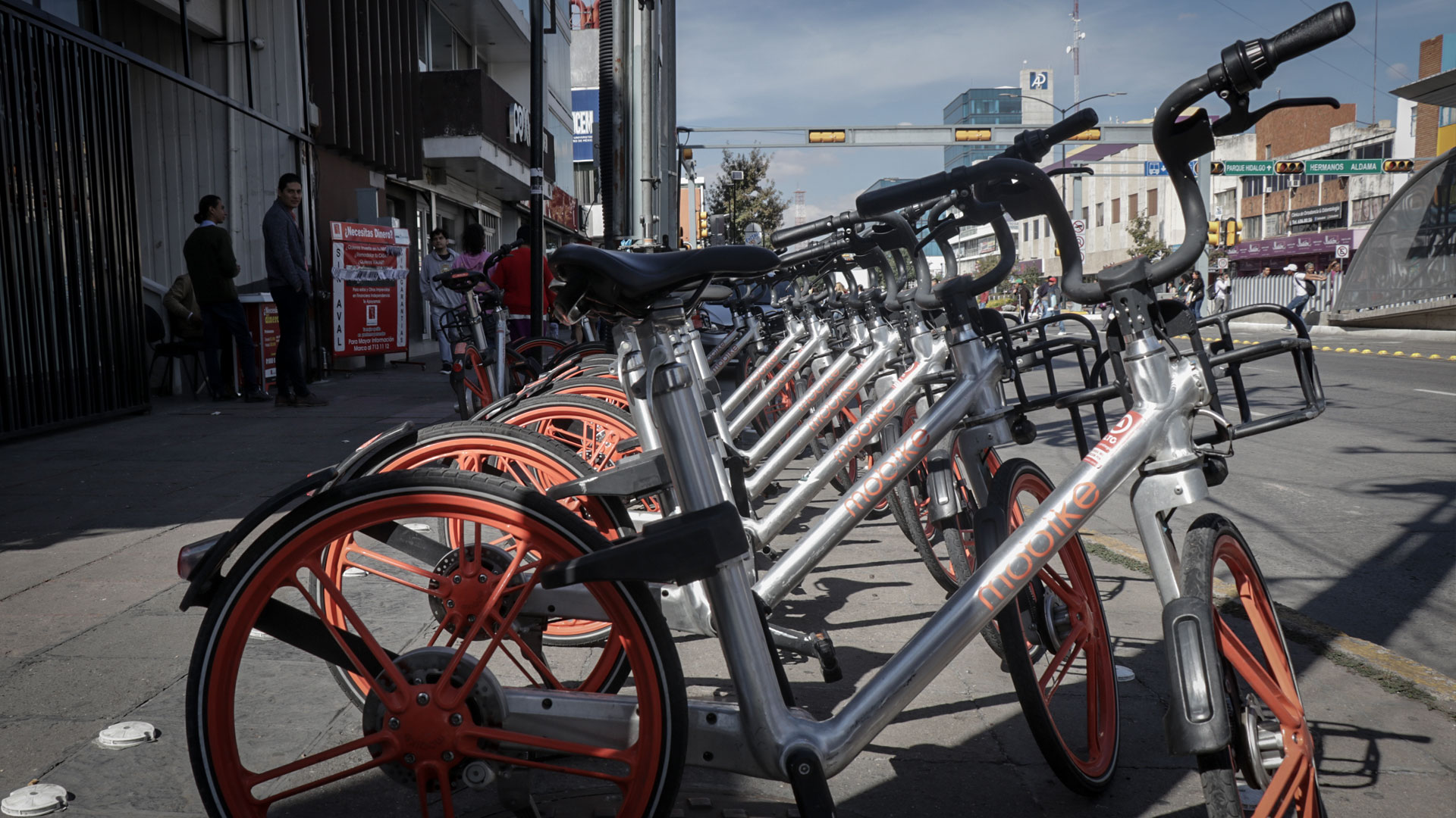 Bici León, de momento, un proyecto fallido. Foto superior y foto de portada: Secretaría de Seguridad Pública de León