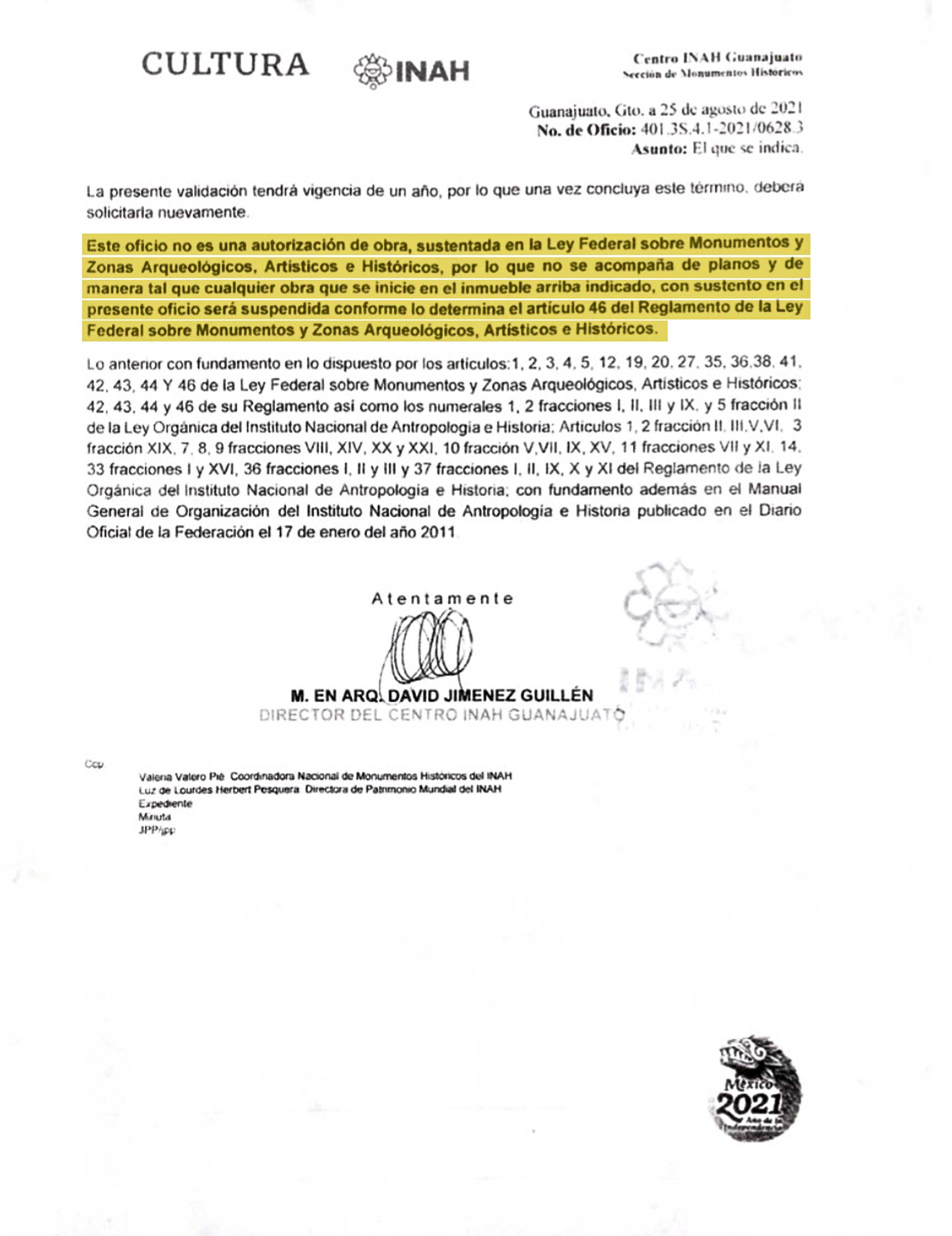 Foto: Especial Documento de factibilidad del INAH