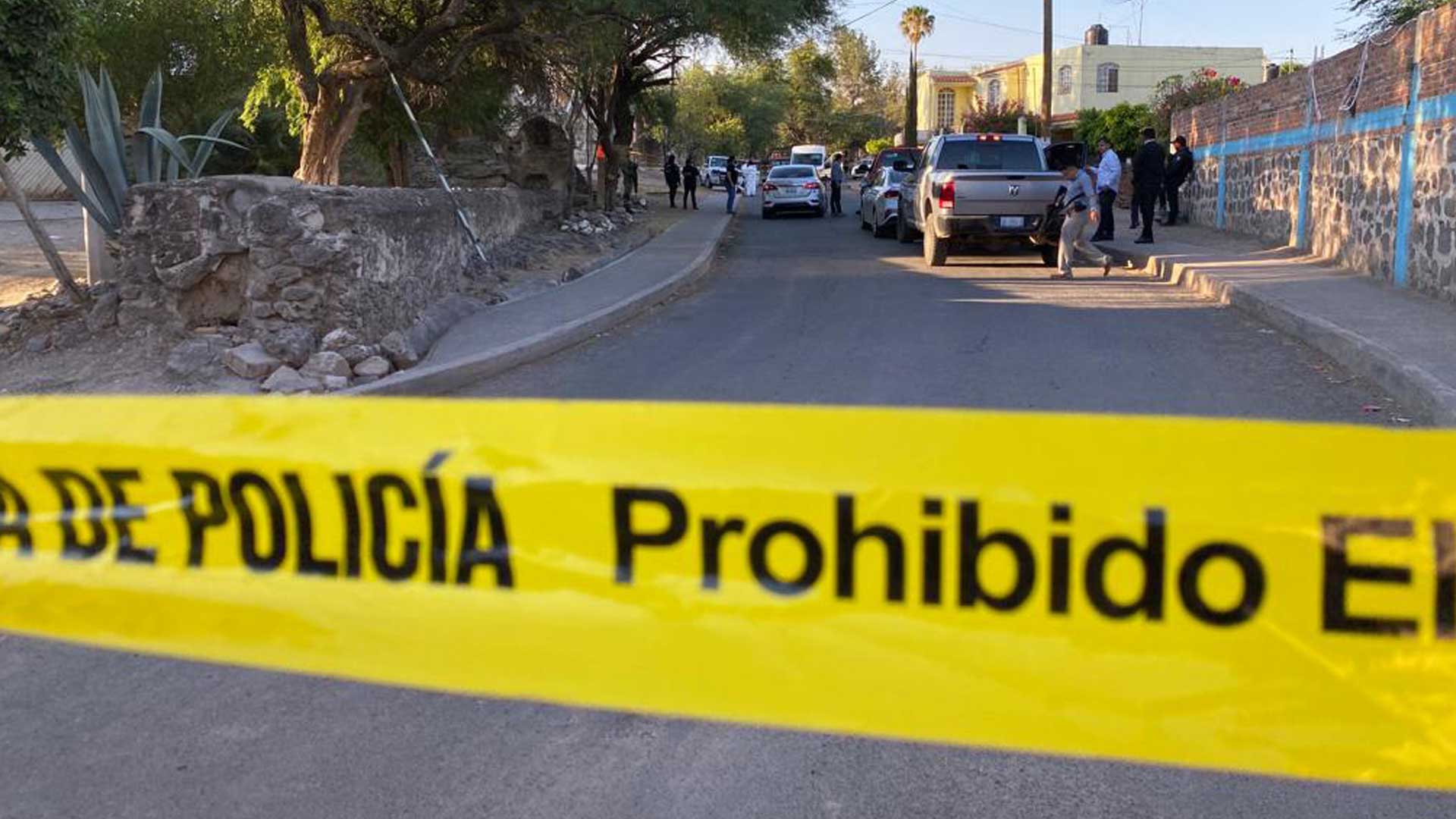 La escena del crimen. Foto: Edith Domínguez.