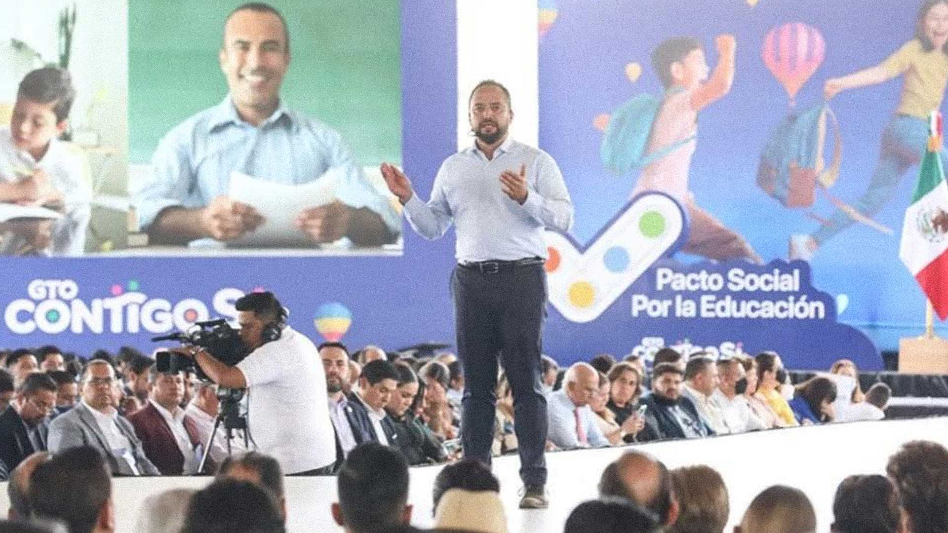 Presentación del Pacto Social por la Educación Foto: Especial