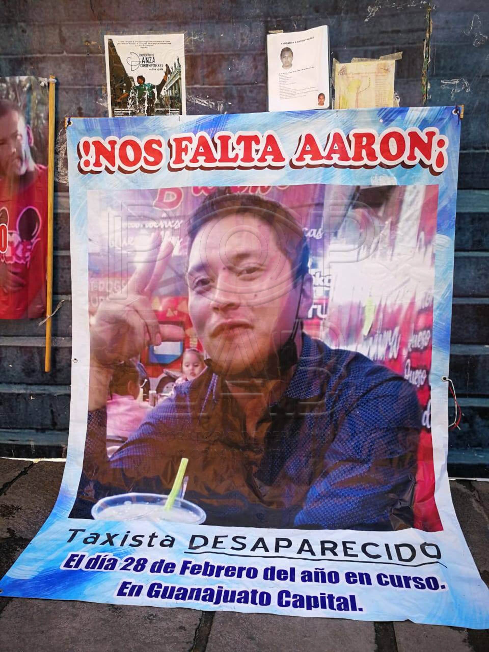 Aarón Andrés, taxista desaparecido en Guanajuato capital. Foto: Yajaira Gasca