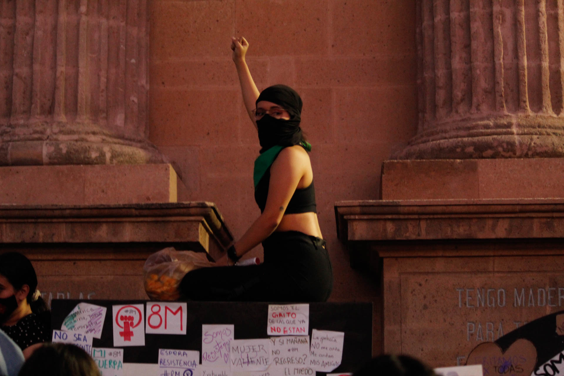 Sin miedo, las feministas leonesas. Foto: Brenda Orozco