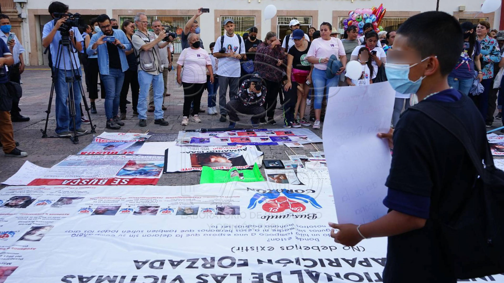 Infancias buscadoras. Foto: Melissa Esquivias