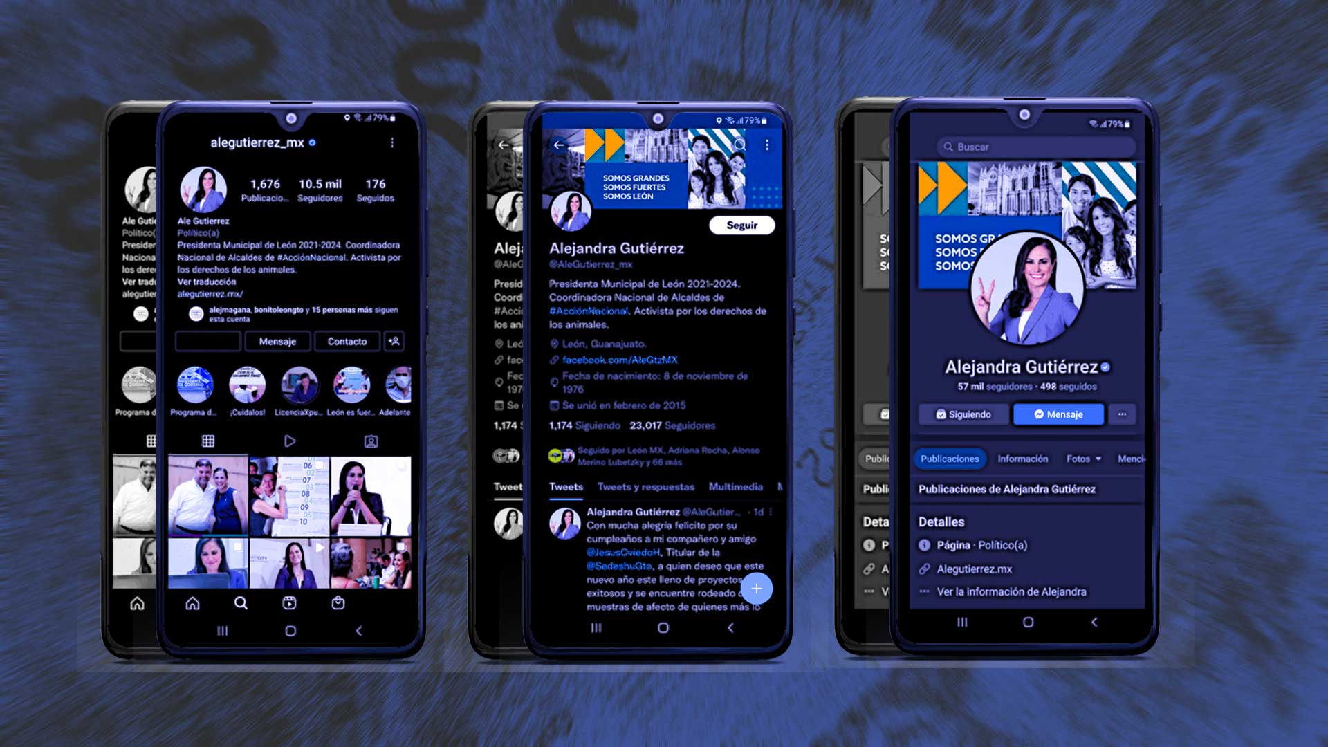 Promoción de imagen personal con cargo a las arcas municipales Imagen: Juan José Plascencia