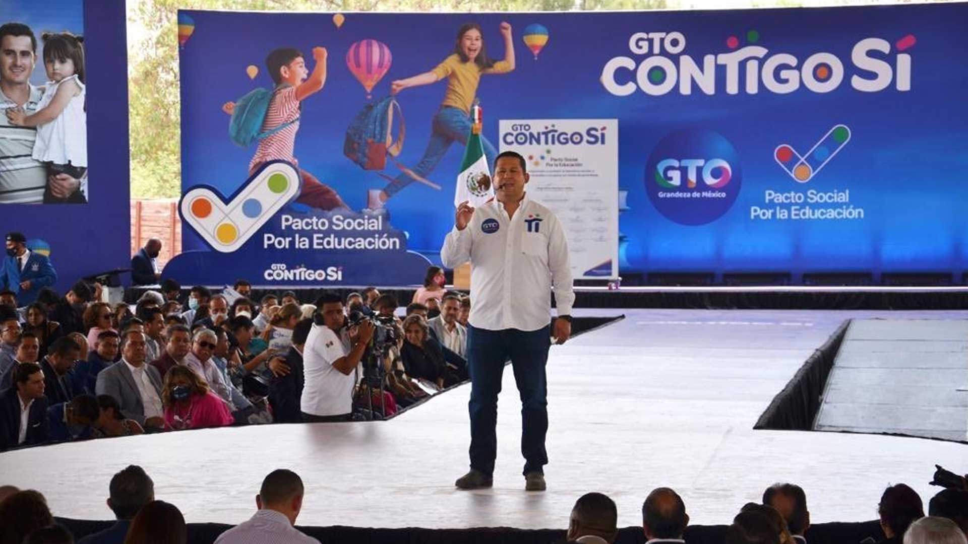 Lanzamiento Pacto Social por le Educación Foto: Especial