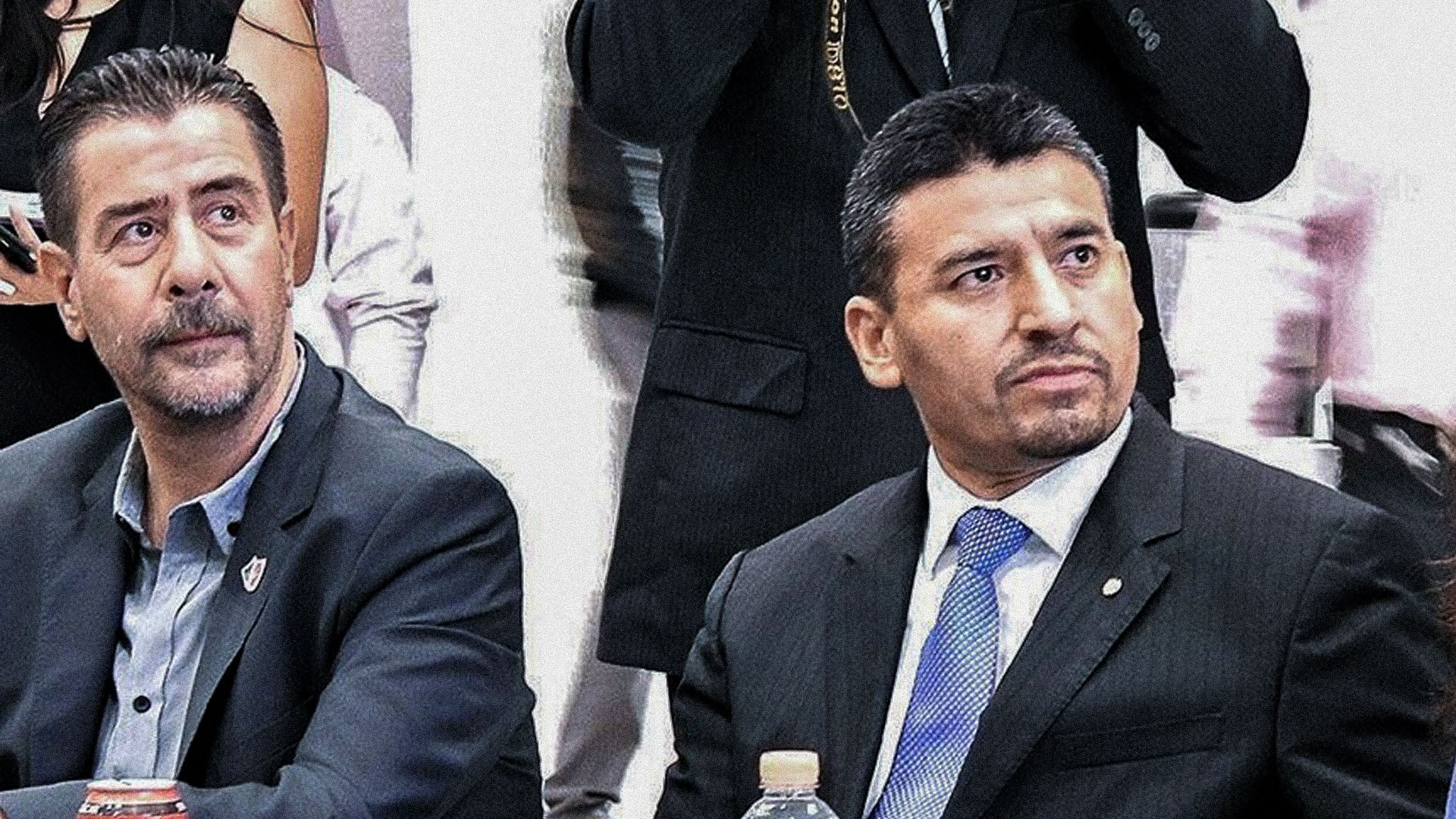 Alvar Cabeza de Vaca, secretario de Seguridad Pública y Carlos Zamarripa, Fiscal General de Guanajuato. Foto: archivo.