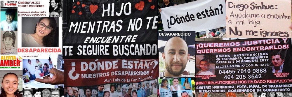 La plataforma Desaparecidos Guanajuato tiene un estimado de al menos 1,758 personas desaparecidas al 1 de enero de 2020.