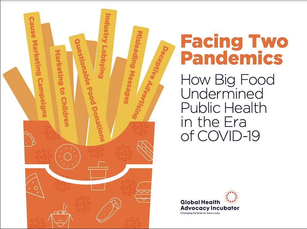 Portada del informe Encarando dos pandemias