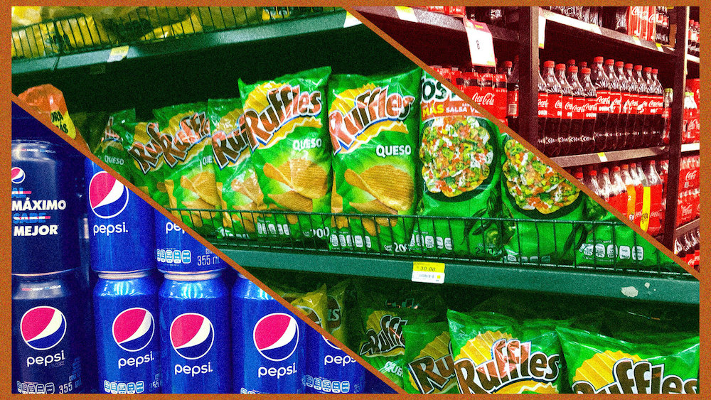 La industria de comida chatarra seguirá produciendo con normalidad pese a la cuarentena. Foto: Emilio Jiménez. Edición: Juan José Plasencia 